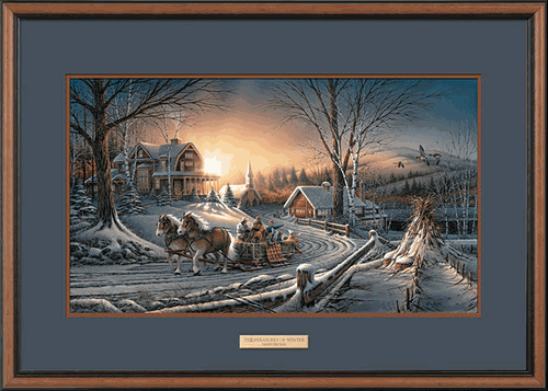 Pleasures of Winter Encore II Framed